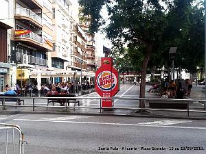 23 SANTA POLA CHATEAU FORT ET PLACE GLORIETA (69)